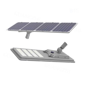 Outdoor Road CE RoHS 50W 80W 100W IP65 Solar Street Light for Hightway Pathway Parking Lot