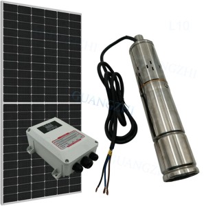 48V DC Solar Water Pump Submersible Water Pump Solar 95m Head Soler 1hp Pompe Solaire for Agricultural